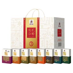 【塞翁福YW】有机杂粮红礼盒3200克有机东北黄小米玉米碴 DXP