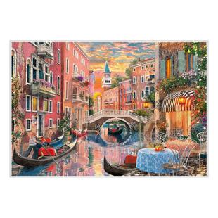 Clementoni6000片威尼斯晚霞拼图成人版高难度治愈送礼物原装进口