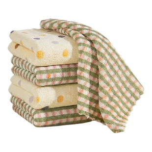 加厚抹布家用吸水方巾珊瑚吸水不掉毛百洁布厨房专用洗碗清洁布