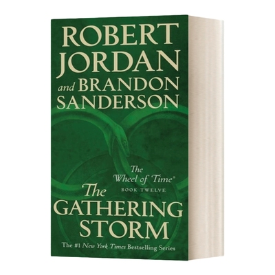 英文原版小说 The Gathering Storm The Wheel Of Time #12 时光之轮12 简装 英文版 进口英语原版书籍