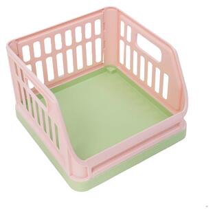 默默爱 可移动书箱教室用带轮子装书初高中生书本整理箱子收纳箱