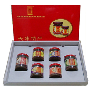 天津北塘特产正宗老北塘虾酱螃蟹酱鱼子酱海鲜酱礼盒即食一件包邮