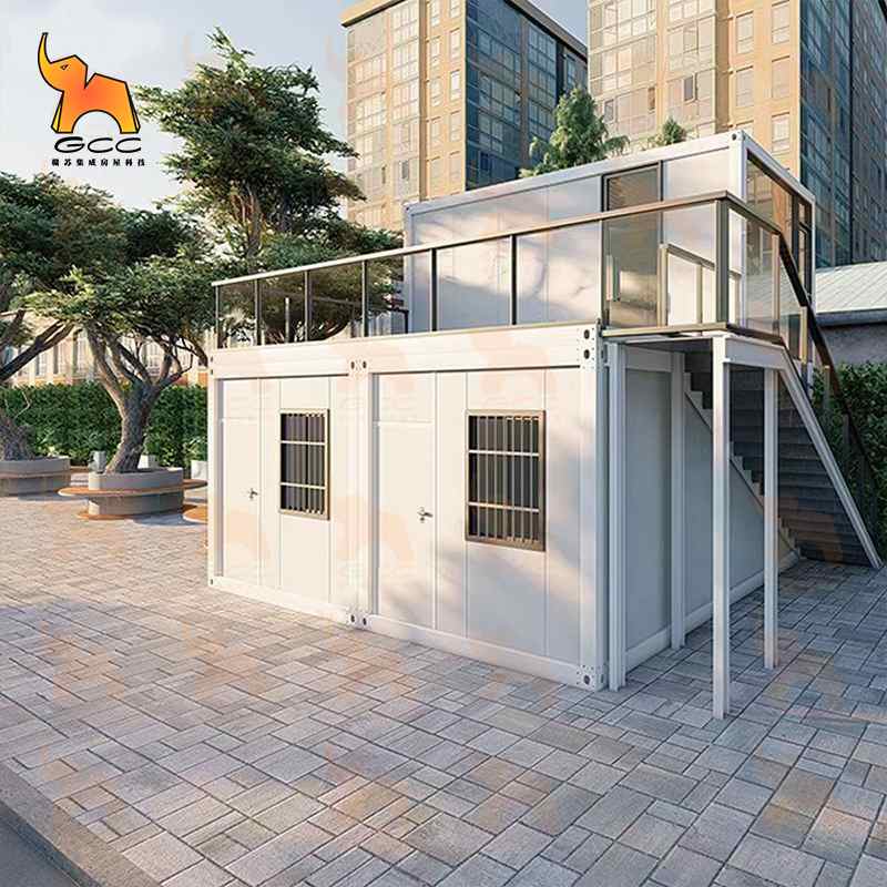 5950*3000*2800住人集装箱房子夹芯板移动活动板房组合房集成房屋