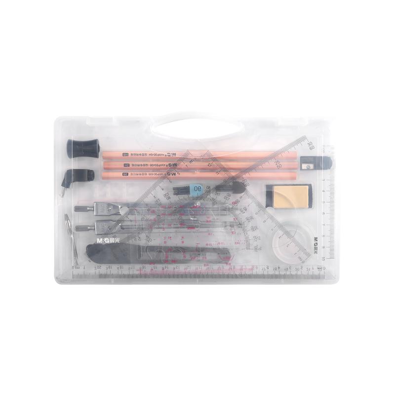 晨光机械制图工具套装工程绘图专业cad作图工具圆规工科画图大学生建筑土木造价尺子分规实用仪器做图绘图