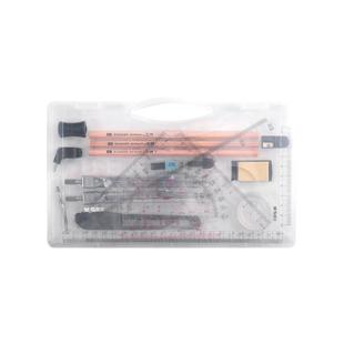 晨光机械制图工具套装工程绘图专业cad作图工具圆规工科画图大学生建筑土木造价尺子分规实用仪器做图绘图