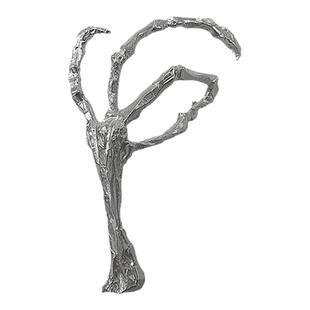 QURIOUSTONE【王凯沐同款】 IM OK 爪爪胸针925纯银 个性小众设计