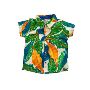 9折■LENFANCE 现货Bugbee 26SS男童巴西小众印花衬衫T恤短裤套装