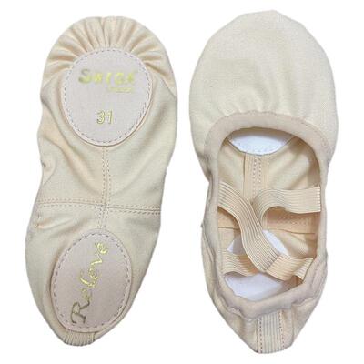 swiga春夏薄 帆布芭蕾舞蹈练功鞋软底舞蹈鞋