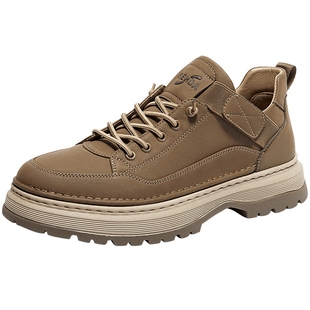 森达工装鞋男子年冬款商场同款户外潮流休闲鞋1SR01DM4