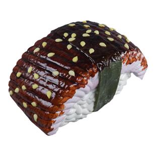 仿真鳗鱼寿司模型寿司店装饰摆件假蒲烧鳗鱼寿司模具鳗鱼手握日料