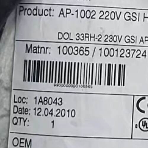 议价美国进口AP料位感测器5线 DOL33RH-2  100365 AP-1002