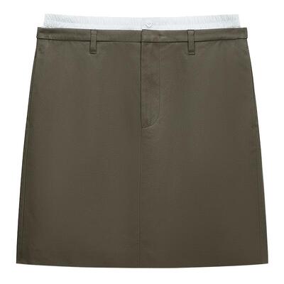 OCHIRLY欧时力可拆腰头直筒半裙