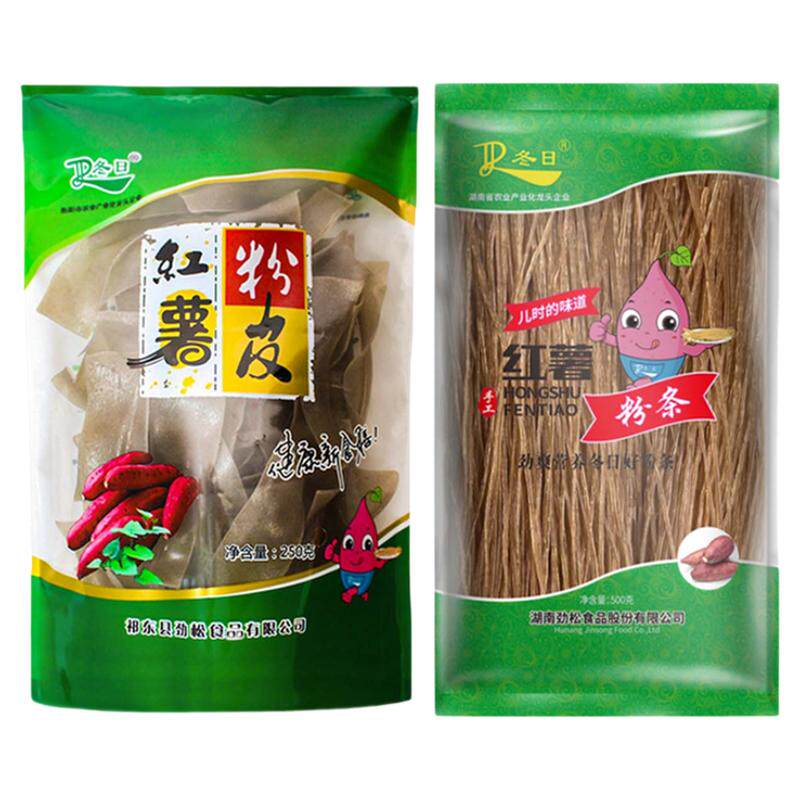 红薯粉皮干货地瓜粉条