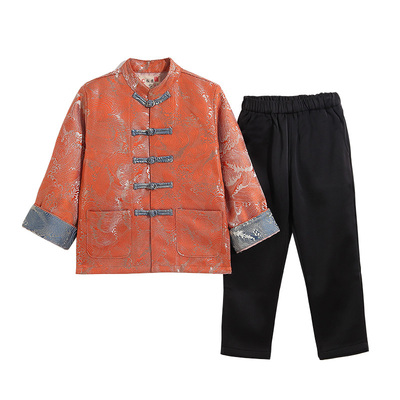 新中式外套儿童生日礼服