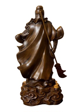 武财神关公招财供奉摆件