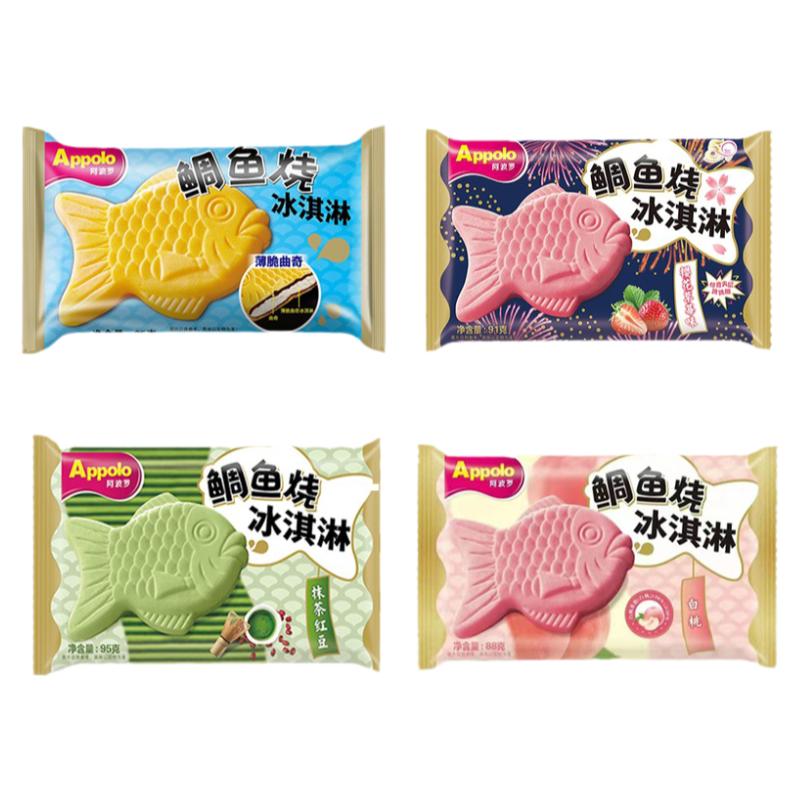3只阿波罗鲷鱼烧薄脆曲奇