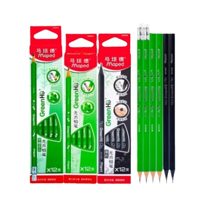 马培德法国环保易削12支三角杆