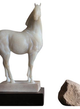 新中式马雕塑摆件家居装饰品