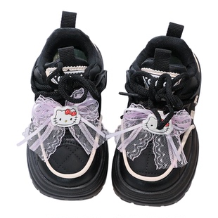 女童厚底运动鞋皮面2026春季新款防滑儿童休闲鞋公主单鞋百搭潮鞋