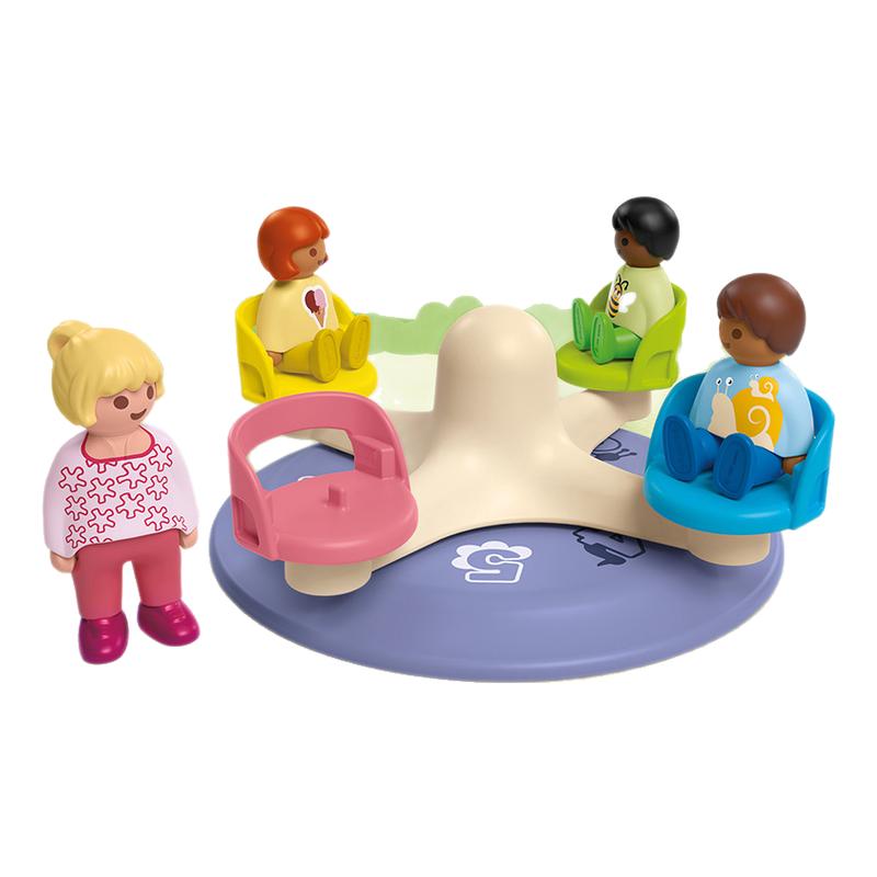 playmobil摩比世界Junior成长系列益智儿童1岁玩具数字转盘71701