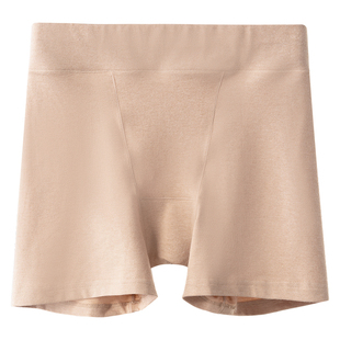 妈妈纯棉夏季收腰提臀安全裤防走光二合一打底裤中老年平角内裤女