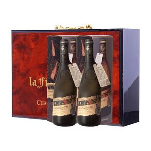 法国歪脖子红酒教皇新堡干红葡萄酒村庄级AOC 礼盒装原瓶进口