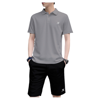 特步冰丝速干运动套装爸爸装