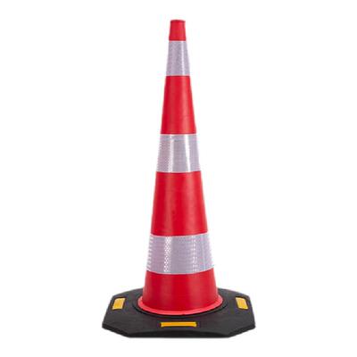 橡胶警示pvc路障雪糕桶反光锥