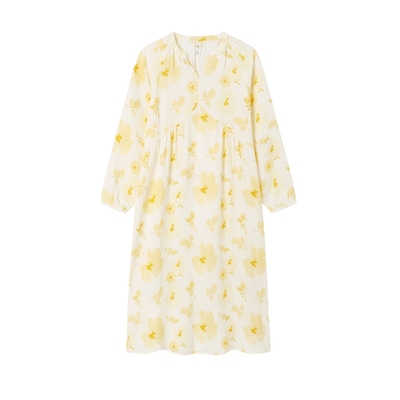 全棉时代女士空气褶皱纱家居服