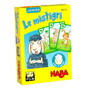 德国HABA桌游306135倒霉羊和幸运草3岁儿童益智迅速反应运气卡牌