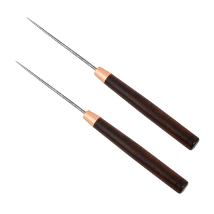 打孔锥 超长尖锐  定位钻木柄锥子 细锥子针手工老式针锥