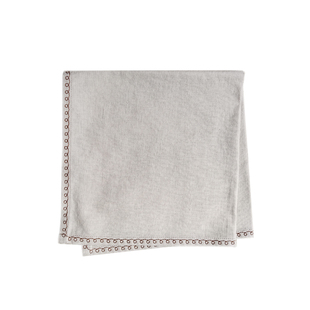 WOOKEN悦己 香草拿铁茶巾餐巾布棉麻亲肤简约高级感绣花精致中古