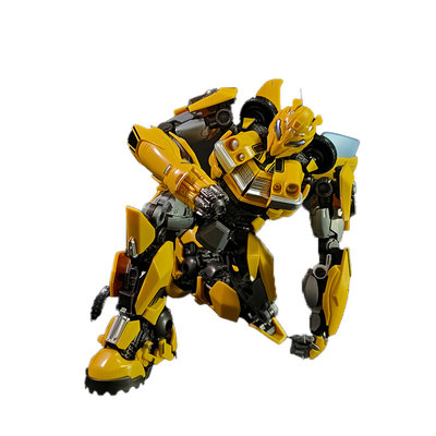 Yolopark变形金刚7超能勇士崛起擎天柱大黄蜂附带武器黄豹犀牛