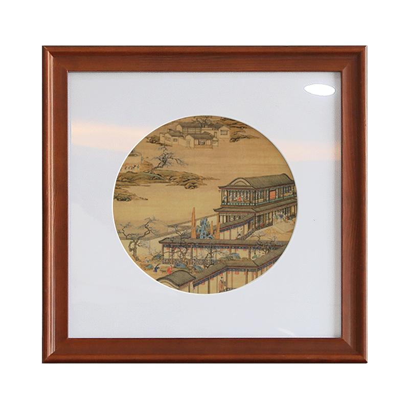 实木相框定制任意尺寸海报十字绣钻石画订做衍纸摆台装裱画框定做