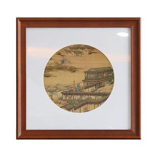 实木相框定制任意尺寸海报十字绣钻石画订做衍纸摆台装裱画框定做