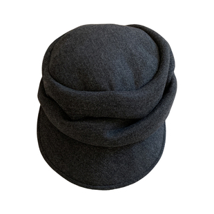 日系山本风褶皱贝雷帽女秋冬复古文艺气质百搭显脸小报童画家帽子