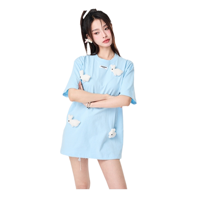 CLOUDSEASON立体小兔上衣