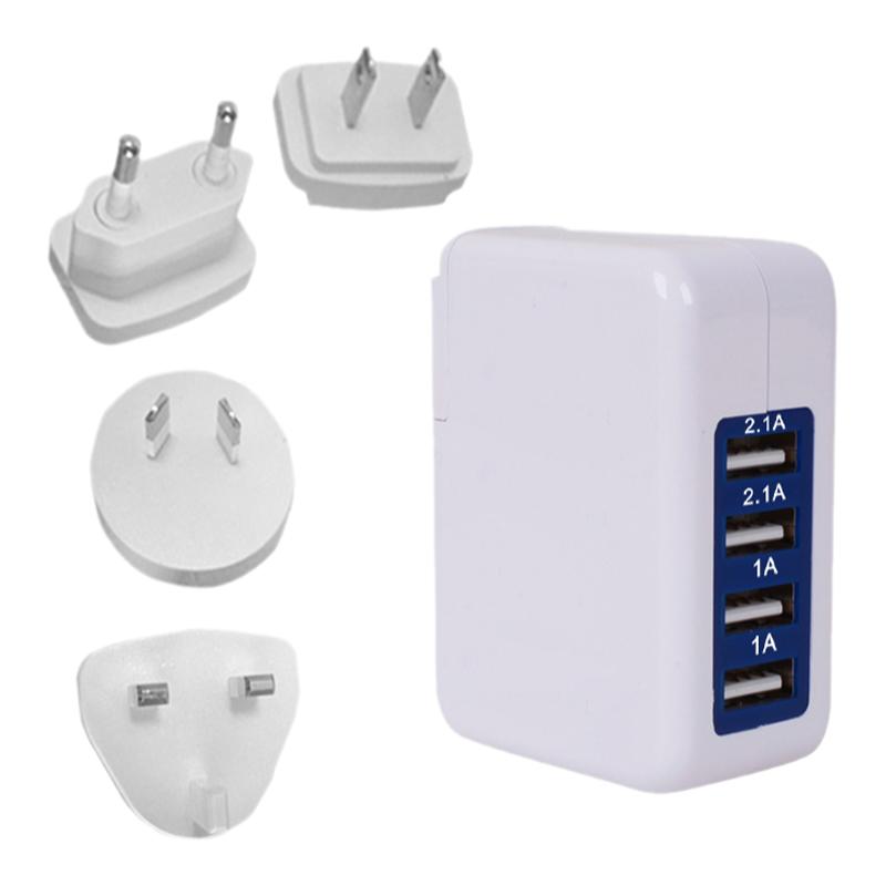 可换插头充电器4口20W