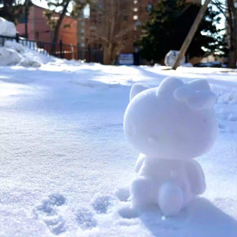 哈喽Kitty雪夹铲雪夹雪神器儿童玩雪工具可爱加厚模具户外打雪仗