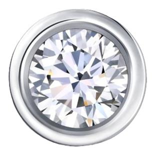 周生生钻之颂18K金钻石耳钉单只耳饰单边耳环25013E