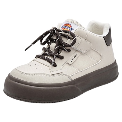 dickies女鞋2025新款冬季儿童中帮板鞋板鞋男童小白鞋女童德训鞋