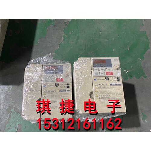 议价安川VS606V7变频器CIMRV7AT41P5380v1.5kw成色漂亮包好