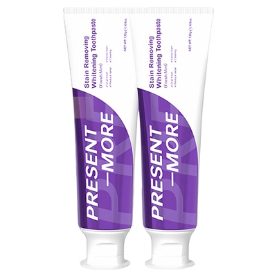 Present-More普斯特去渍亮白牙膏