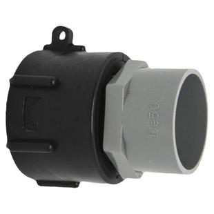 塑料桶接头吨桶配件ibc方桶料桶硬管接头粗丝转接pvc接头ppr接头