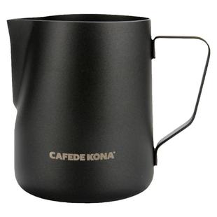 CAFEDEKONA拉花杯 尖嘴不锈钢拉花缸  花式咖啡拉花 奶杯 300ML