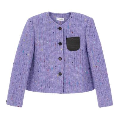 SHORT SENTENCE/短句女士小香风夹克短款上衣外套银泰百货301574