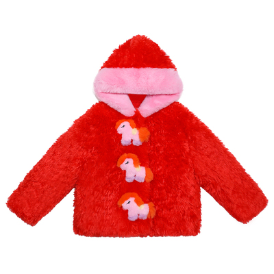 【小马公仔】大豆棉服毛绒外套