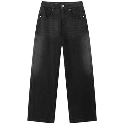 【商场同款】太平鸟2025年冬季新款高腰茧型弯刀牛仔裤A3HAF4298