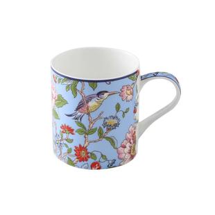 英国Aynsley安斯丽雀鸟温莎骨瓷马克杯办公室水杯喝水杯子