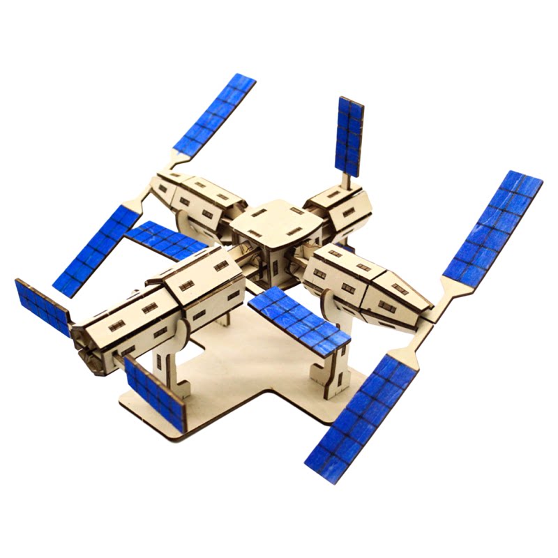 金色传说空间站模型模型材料